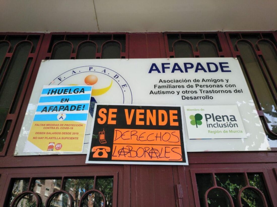 CGT denuncia acoso a los representantes de los trabajadores en AFAPADE durante la huelga indefinida