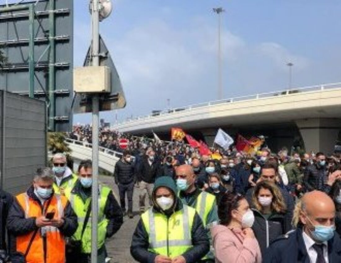 Apoyo total a los trabajadores de Alitalia