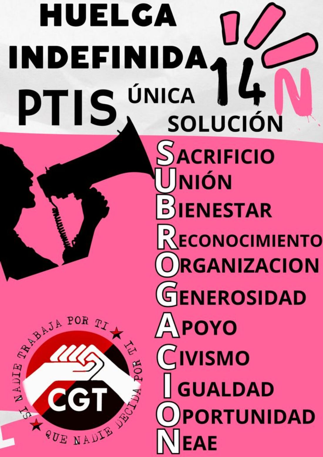 La junta de Andalucía quiere desalojar del encierro al comité de huelga de PTIS