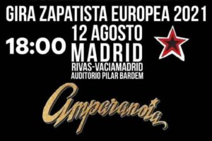 12-A: Concierto bienvenida Gira Zapatista Europea 2021