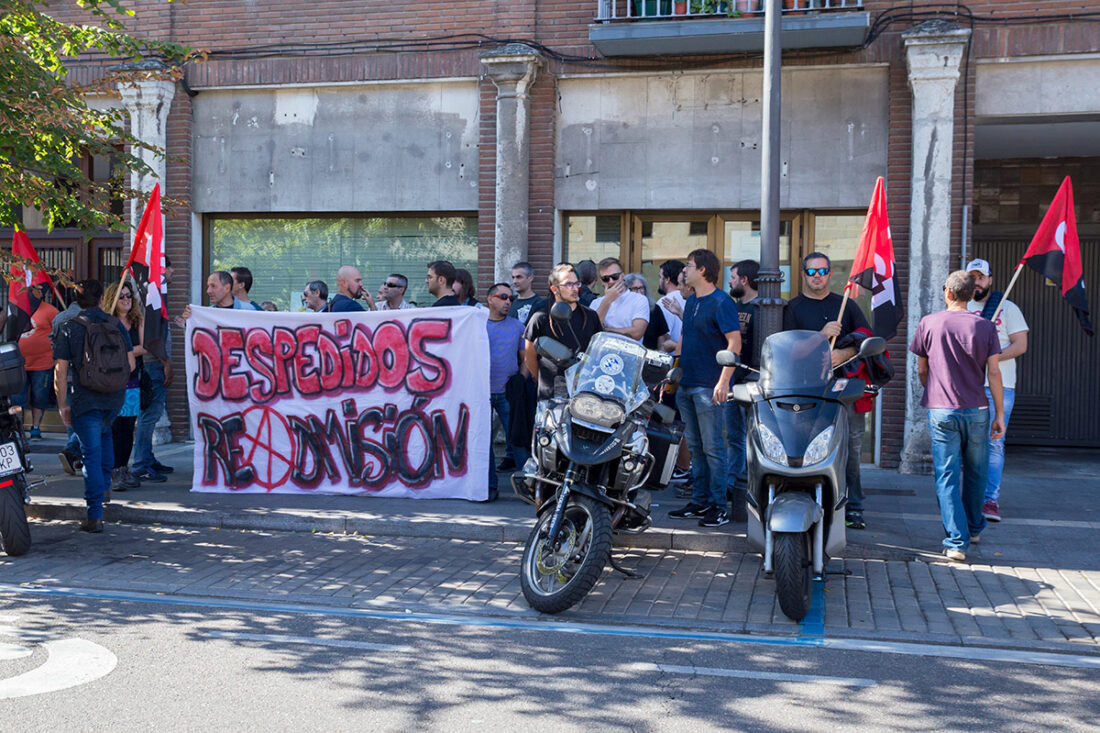 CGT Valladolid contra los despidos en SMRC