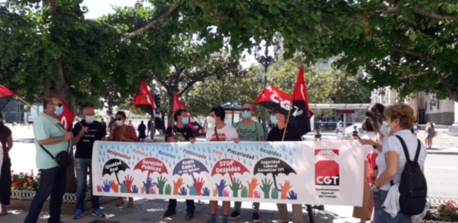Concentraciones convocadas por la CGT el 30 de junio para exigir que esta nueva crisis no la paguen los colectivos más precarios y desfavorecidos - Imagen-6