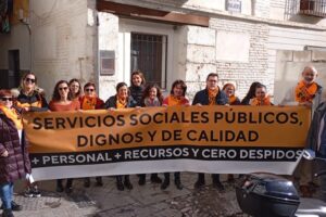 La Lucha de la Plantilla Municipal de Servicios Sociales en Granada