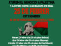 Mobilitzacions País Valencià: Aturem el genocidi a Palestina