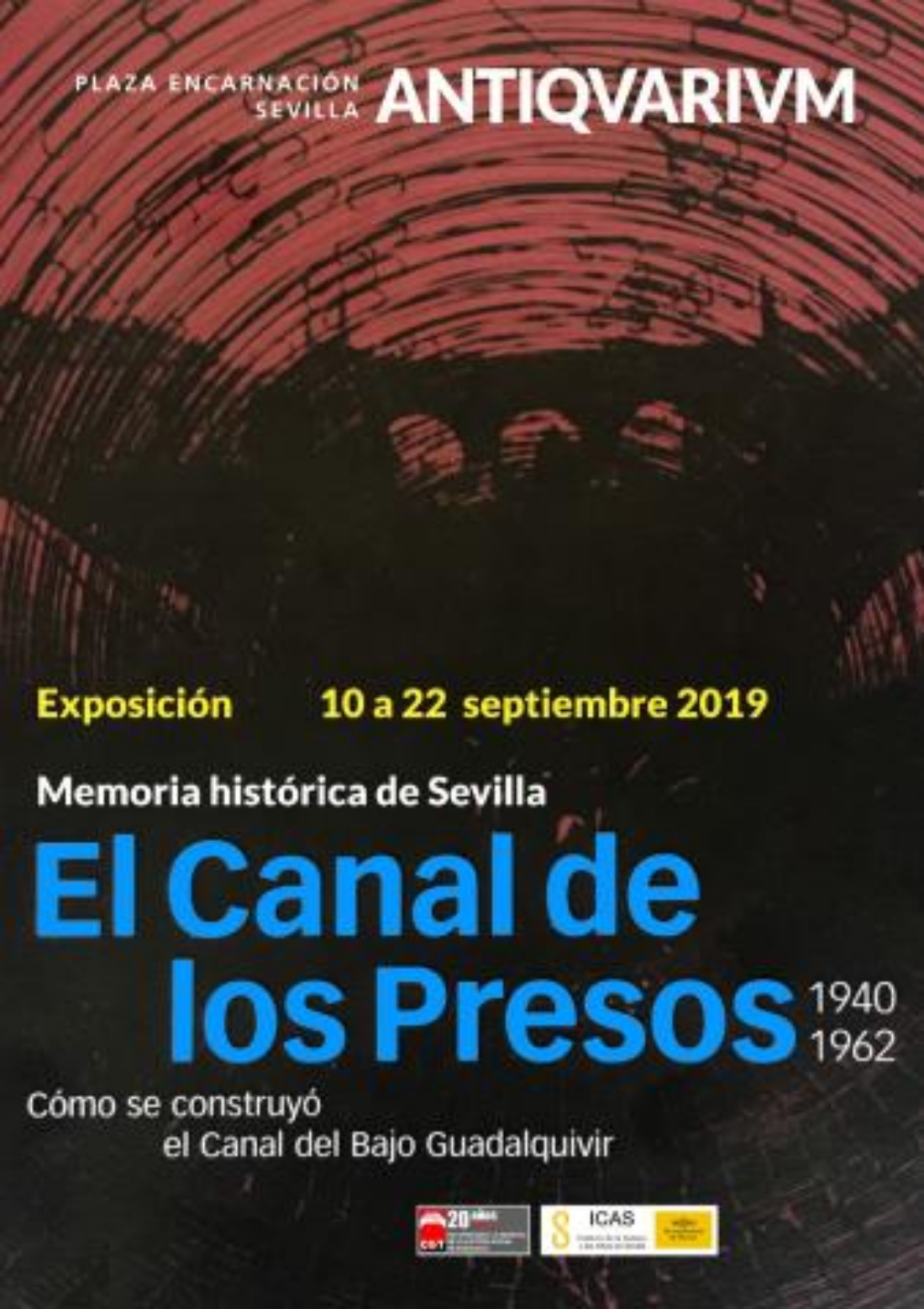La exposición de «El Canal de los Presos» en el Antiquarium de Sevilla
