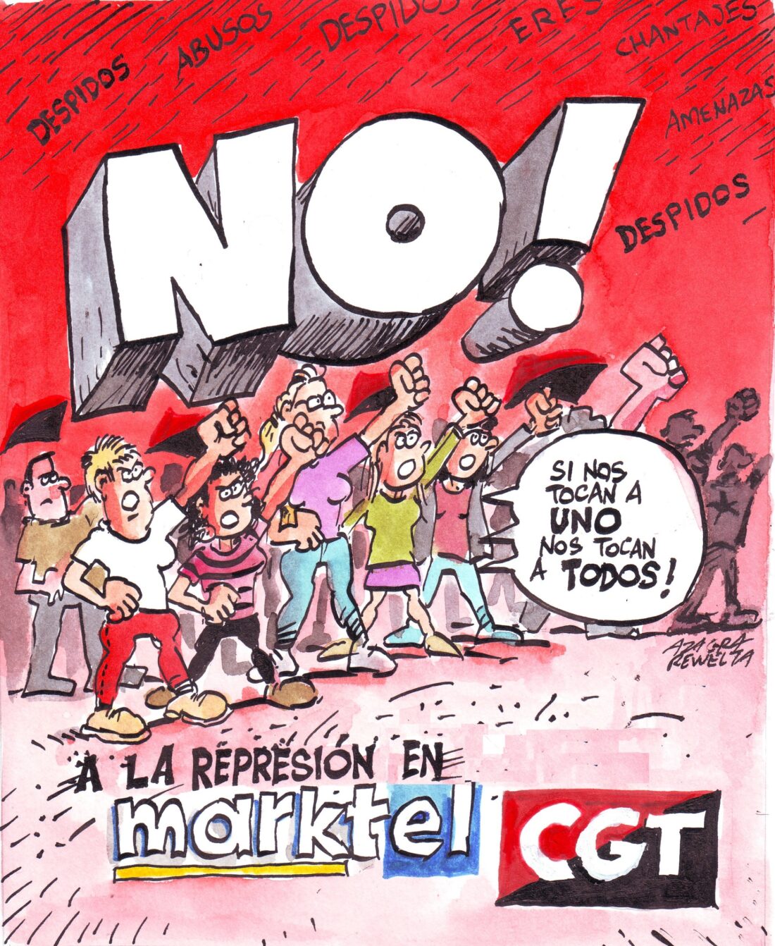 Habrá huelga en Marktel Global Services, todos los lunes