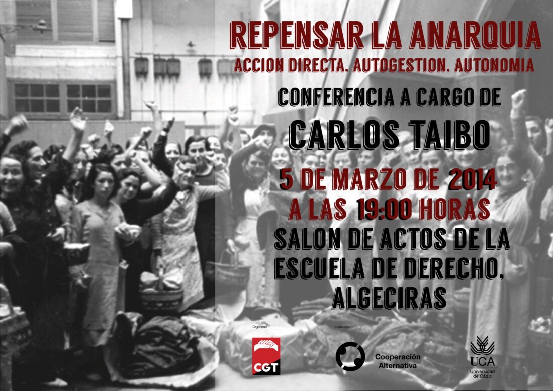 5M: Conferencia de Carlos Taibo en Algeciras
