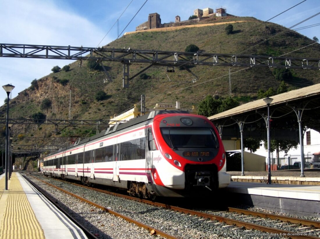 Más de cien trenes de cercanías suprimidos en la línea Málaga-Fuengirola durante octubre y veintidós en lo que va de noviembre y el 50% de los Málaga-Alora desde que terminó el primer estado de alarma
