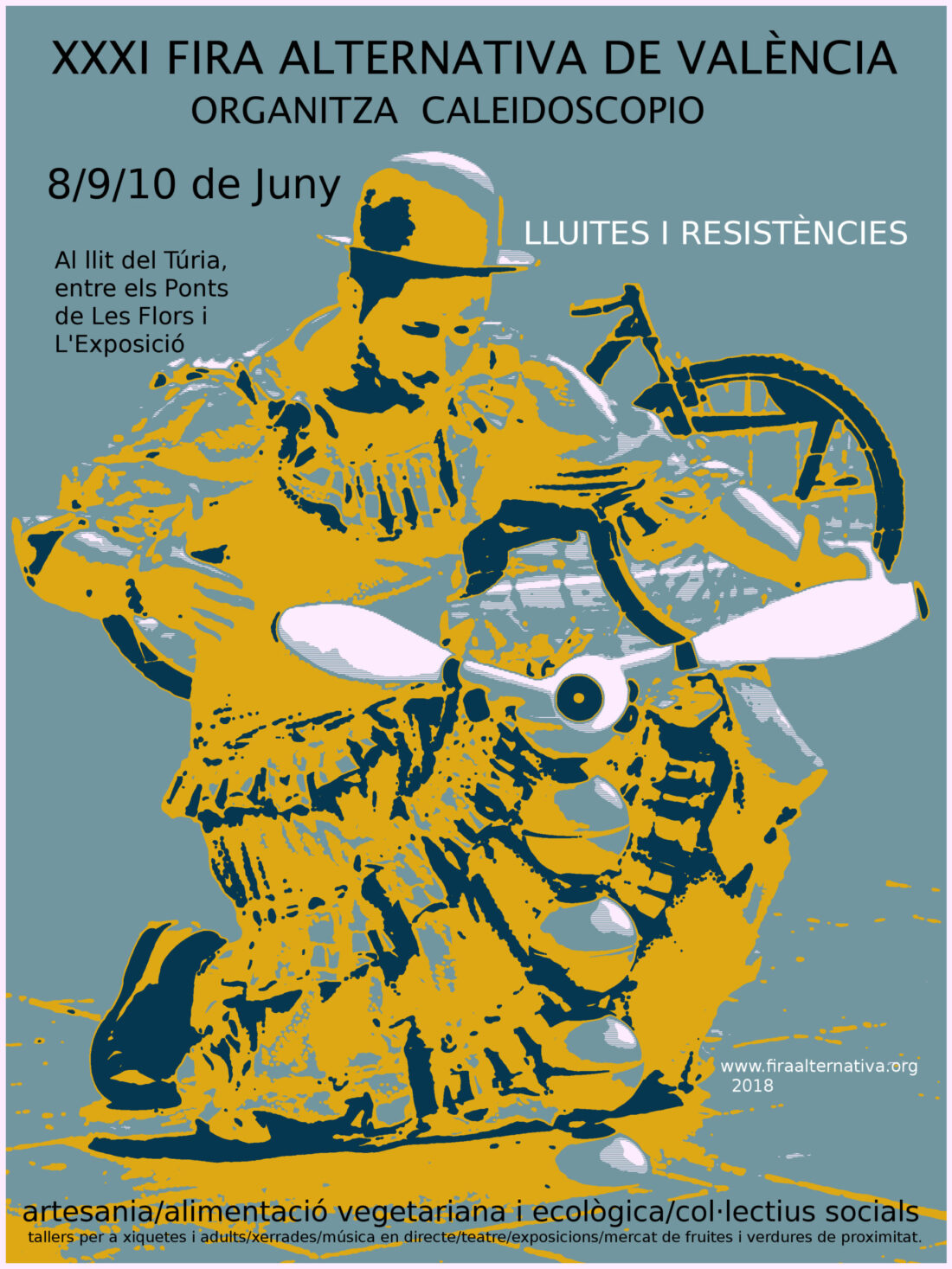 Todas las luchas y resistencias se dan cita a la Feria Alternativa Valencia 2018