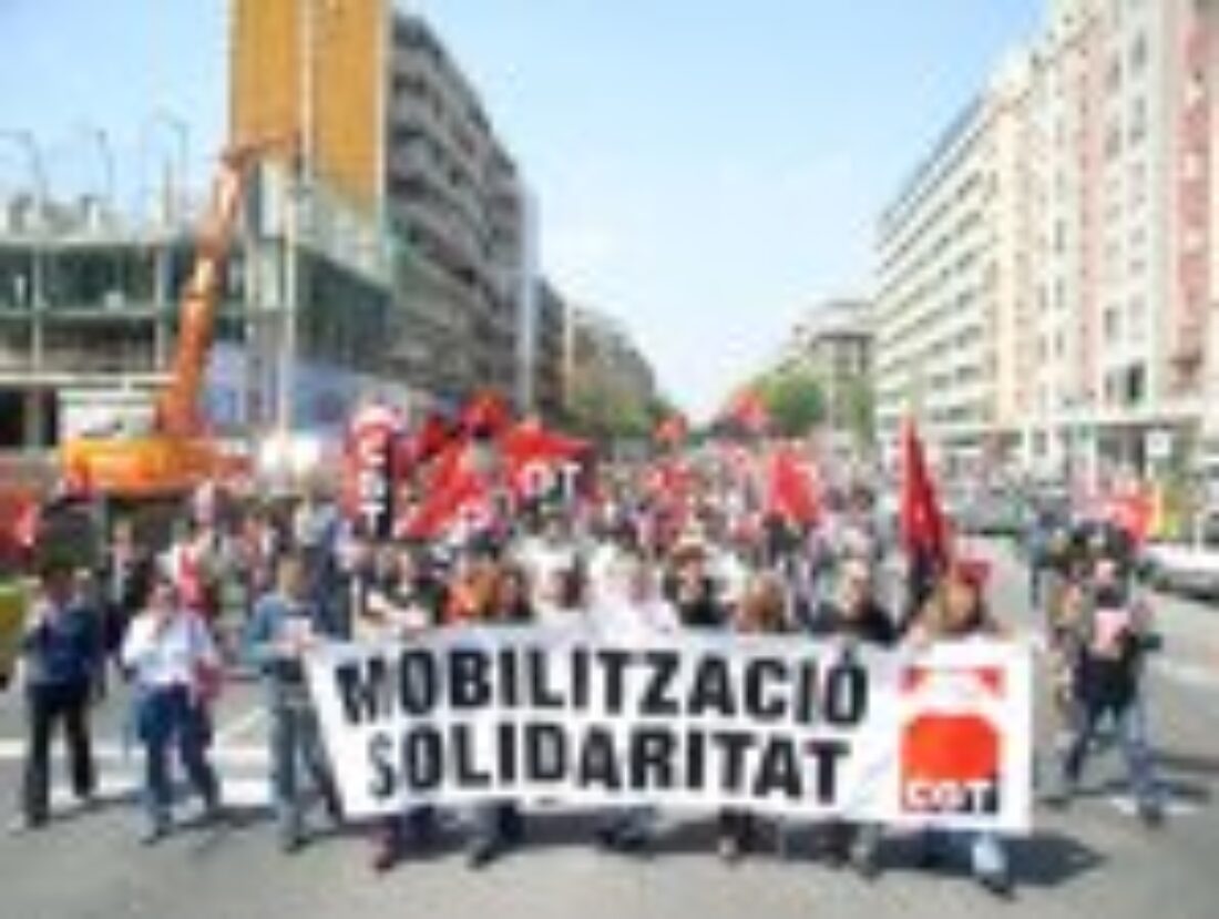 22 marzo Tarragona : Concentración en apoyo al delegado de CGT despedido por la empresa MAYMO