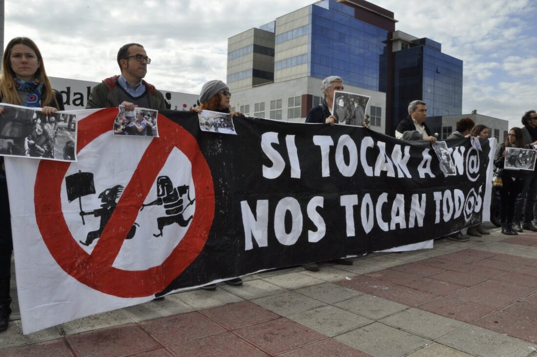 La Coordinadora Anti Represión de la Región de Murcia se concentrará en la Ciudad de la Justicia para rechazar las actitudes de incitación al odio ideológico