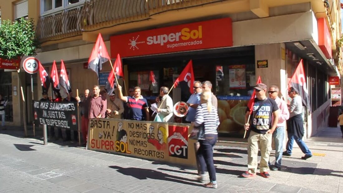 27F: El sindicato CGT se manifestará mañana 27 de febrero contra el despido de un miembro del Comité de Empresa de la provincia de Cádiz