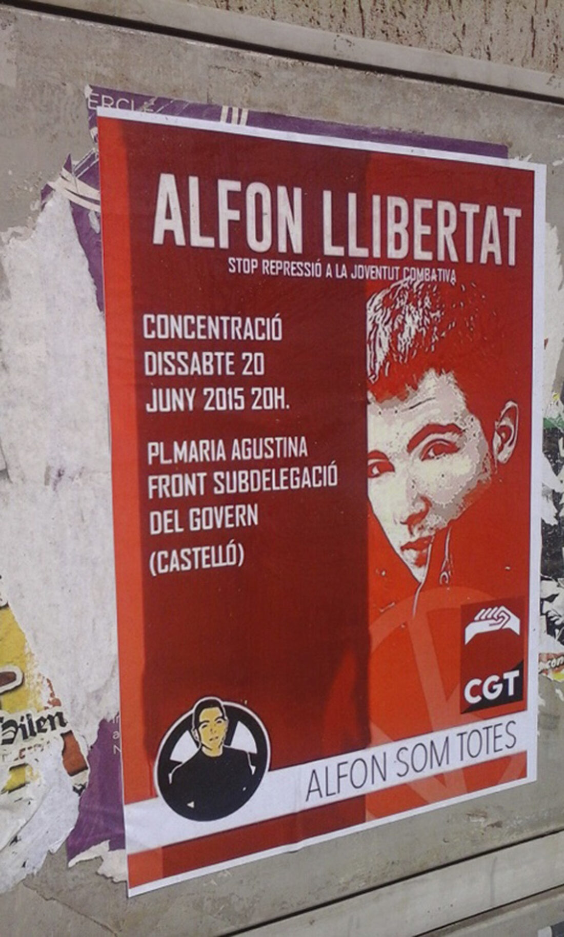 20-j Castelló y València: Concentraciones #AlfonLlibertat