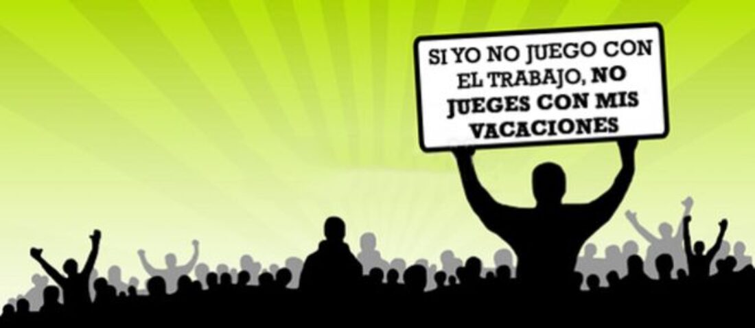 Konecta Sevilla: Concentración en protesta por la nueva normativa de vacaciones