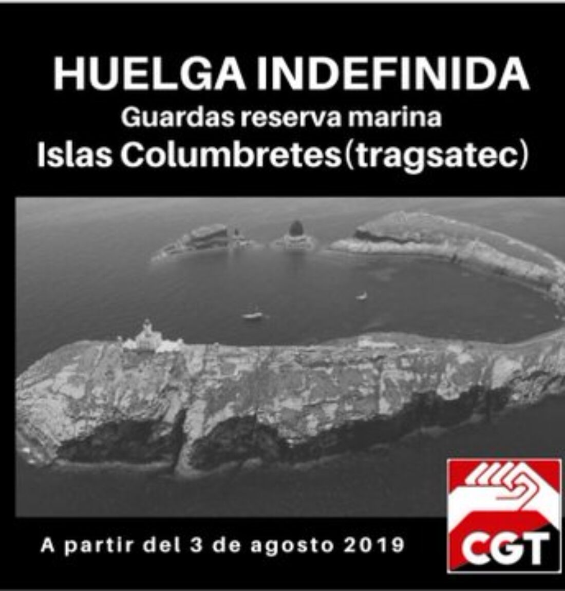 La plantilla de Les Columbretes asegura que no cederá ante Tragsatec y mantiene la convocatoria de huelga indefinida a partir del 3 de agosto