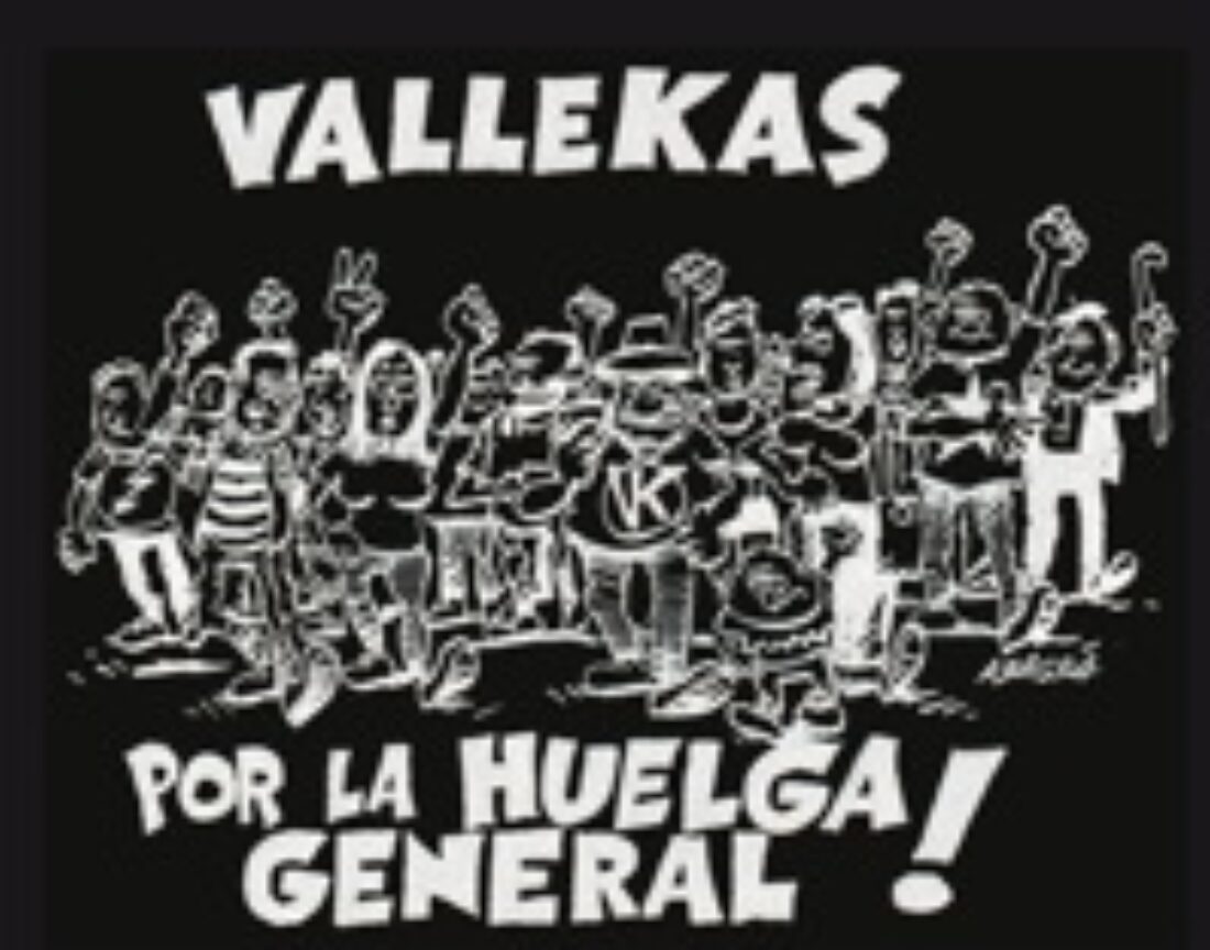 23 septiembre, Vallekas : Manifestación por la Huelga General