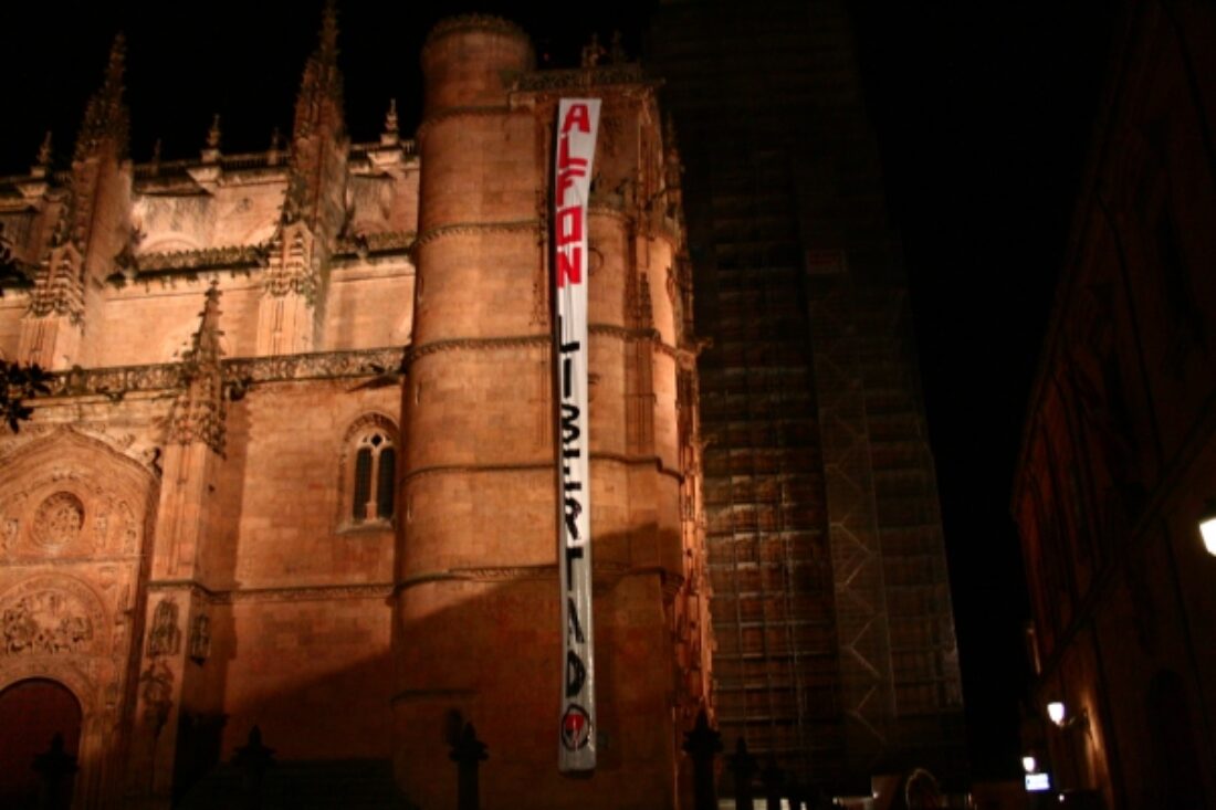 28-d València: Concentració per la llibertat d’Alfon