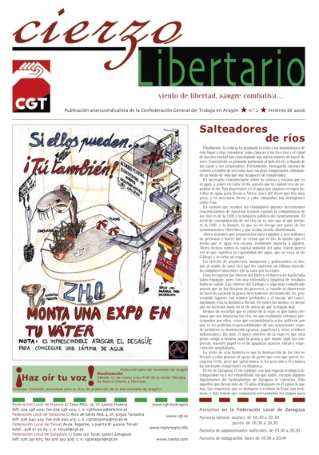 Cierzo Libertario nº2 – otoño 2006
