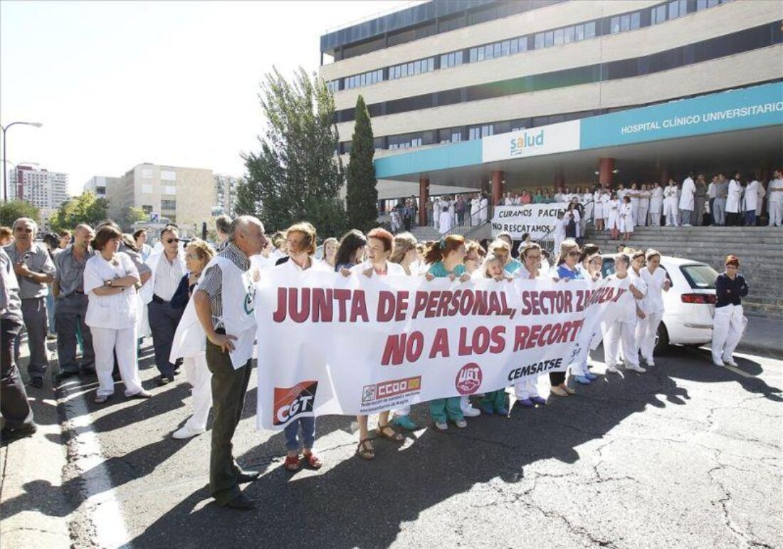 El Servicio Aragonés de Salud anuncia nuevos recortes de personal en Aragón