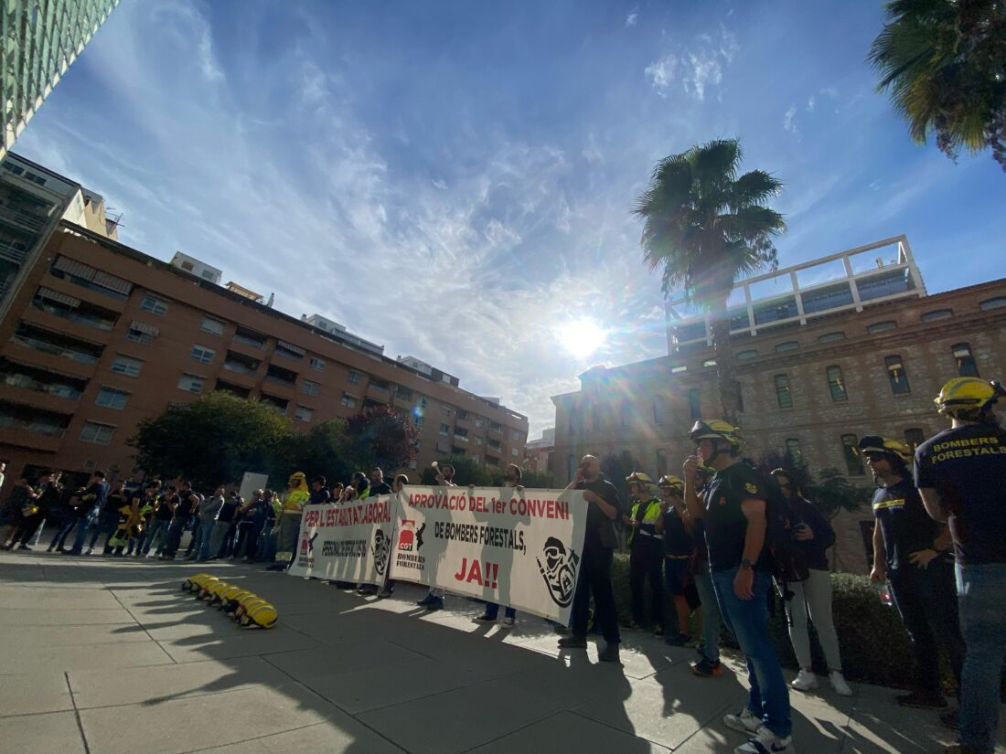Bomberas Forestales denuncian posibles represalias del Govern de la Generalitat Valenciana hacia sindicalistas y trabajadoras movilizadas