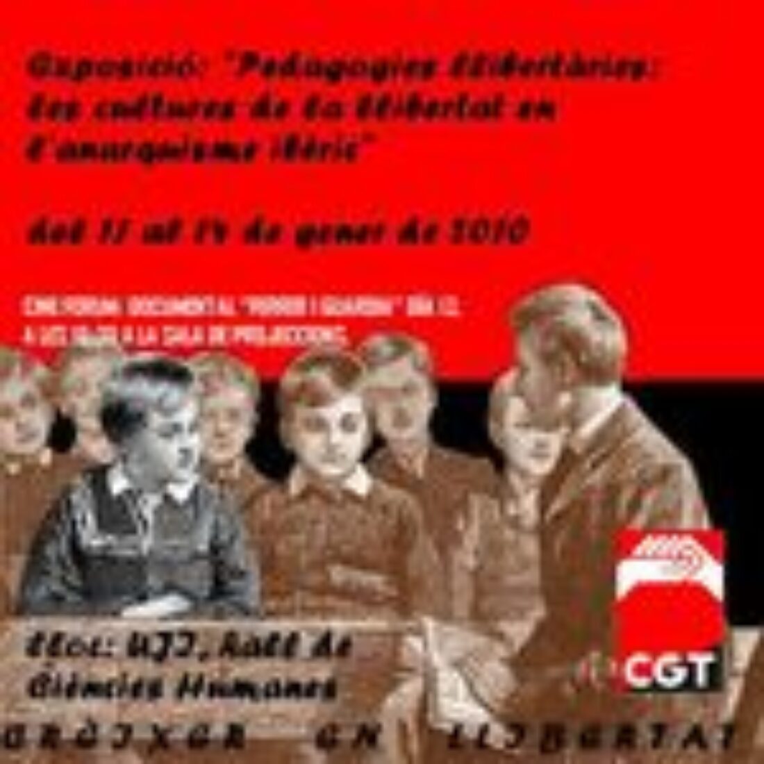 11-14 enero Castelló : Exposición «Pedagogies Llibertaries»