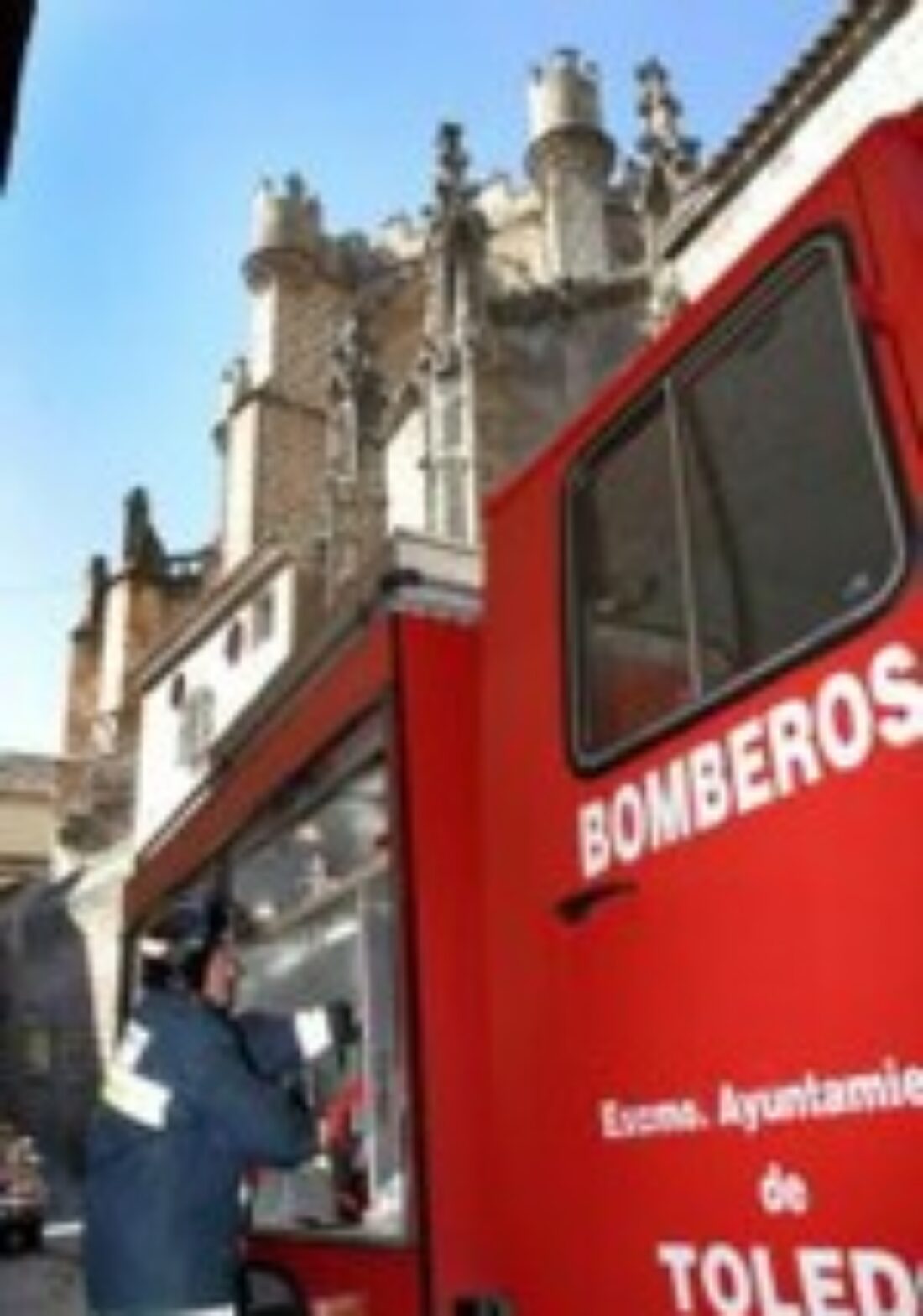 26 febrero, Toledo : Concentración Sección Sindical de Bomberos de CGT