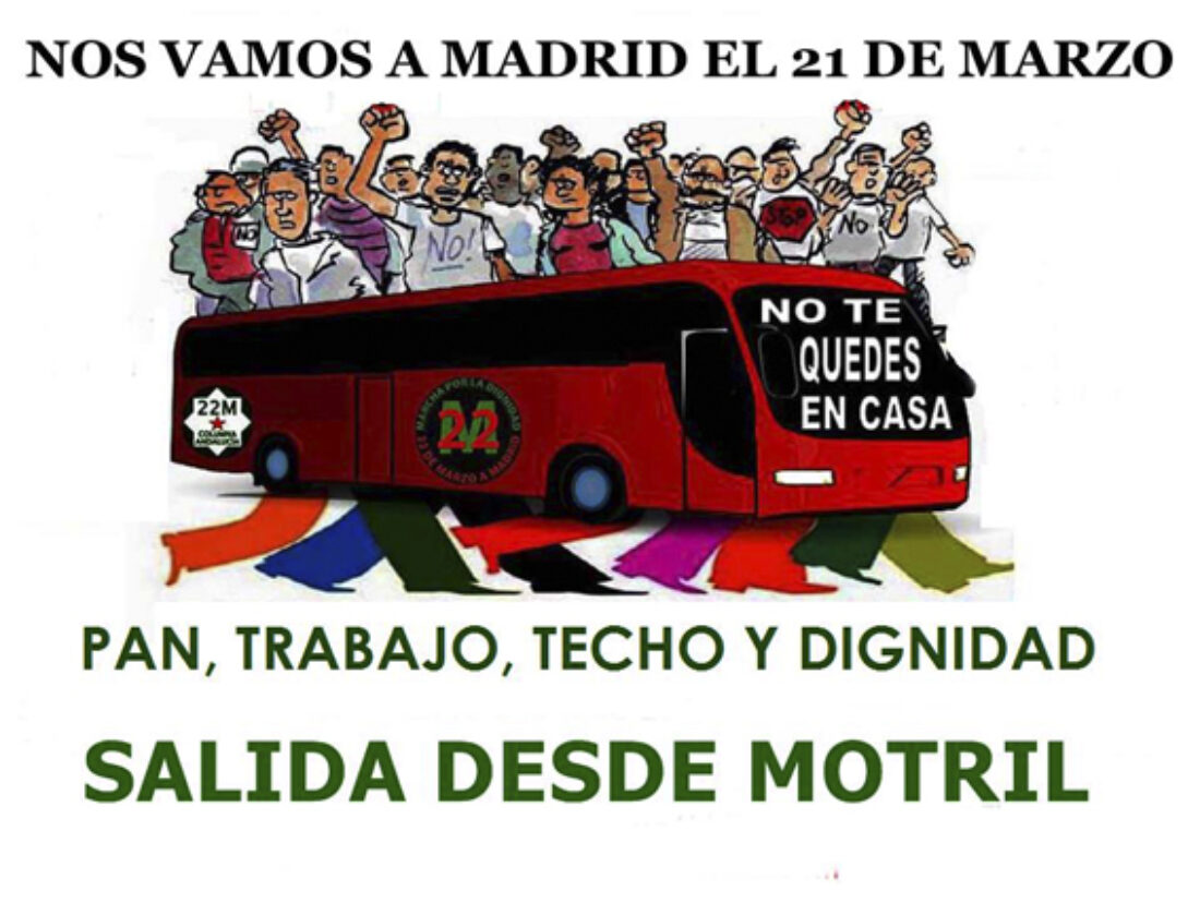 21 de Marzo nos vamos a Madrid