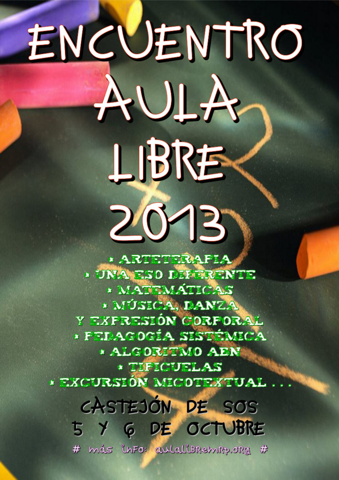 #Encuentro Aula Libre 2013#