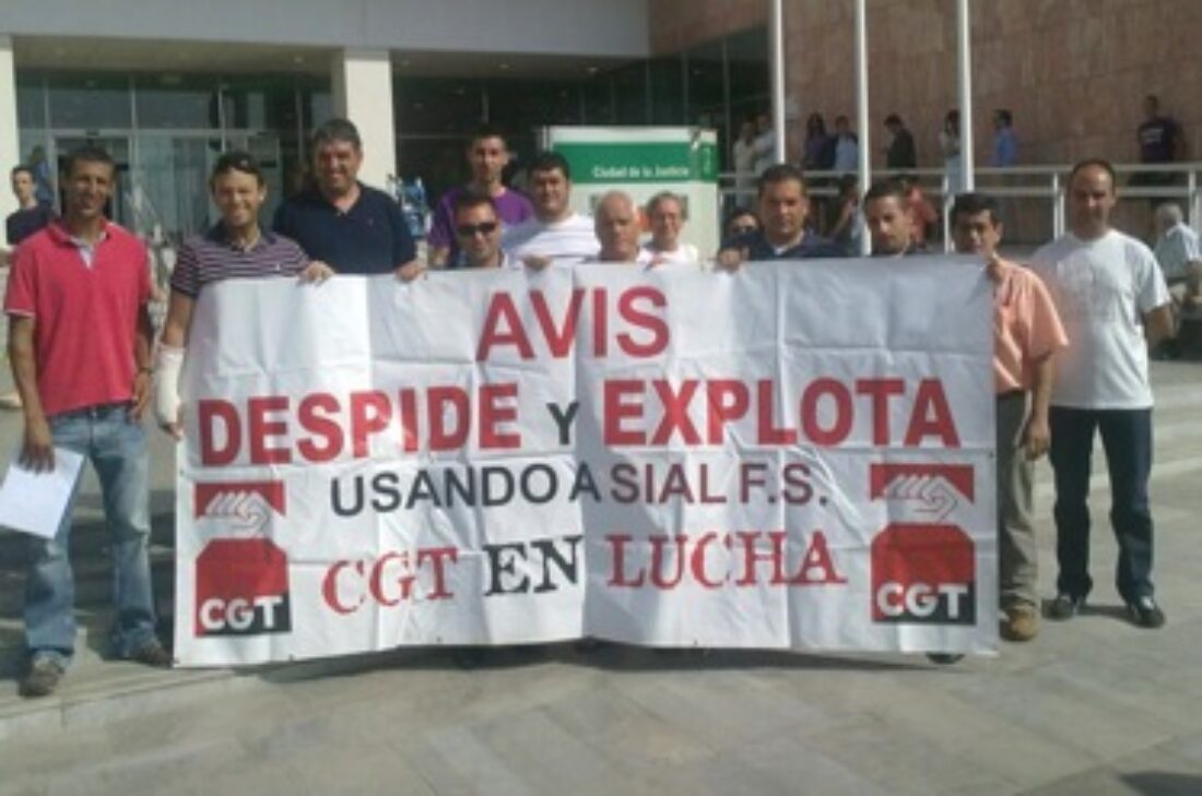 CGT convoca huelga en Sial, contrata de Avis y Europcar en Málaga