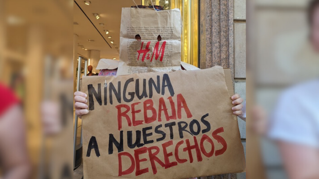 H&M no negocia con huelguistas