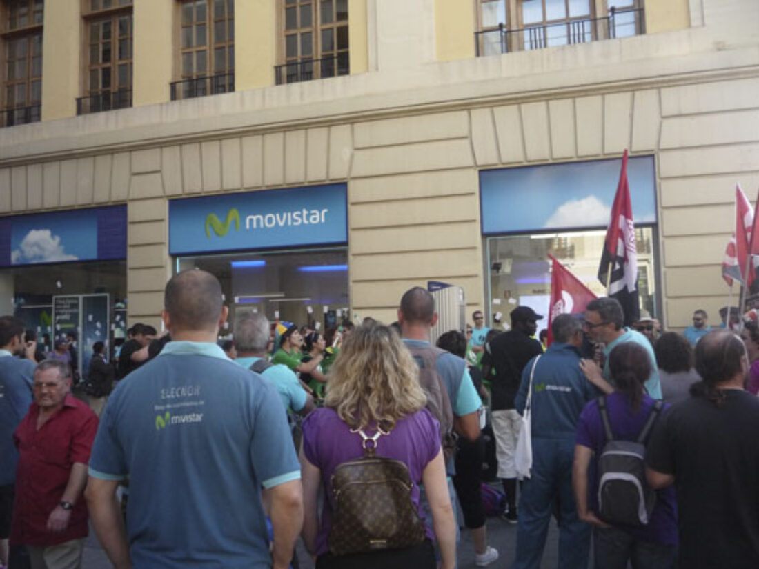 Llamamiento urgente de solidaridad con la lucha del personal técnico de Movistar