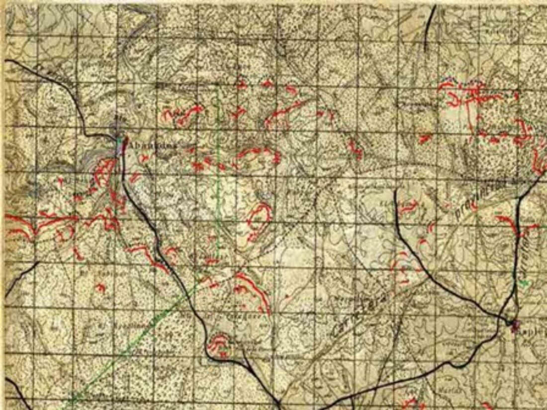La cartografía republicana de la batalla de Guadalajara reaparece tras 83 años
