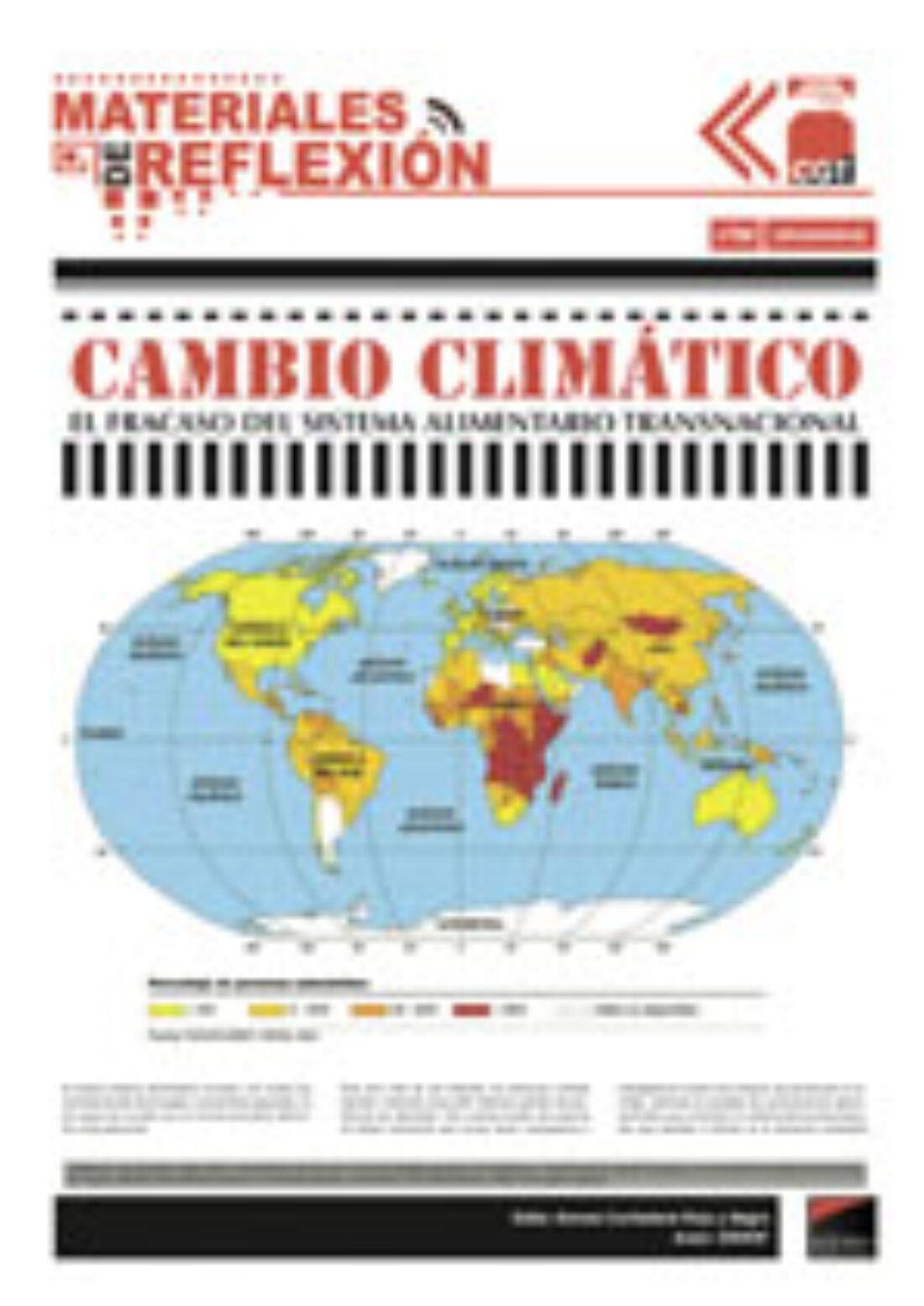 Materiales de Reflexión 68 : «Cambio Climático. El fracaso del sistema alimentario transnacional»