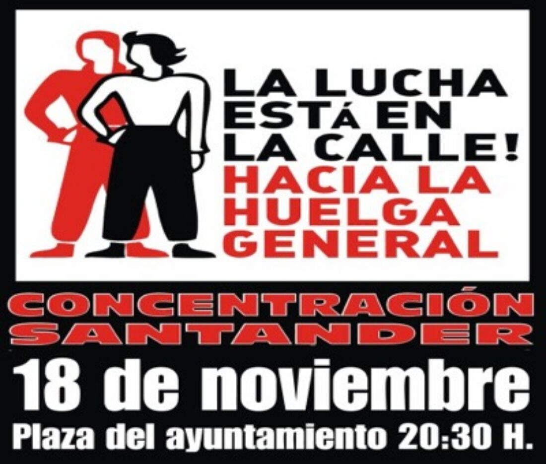 [Semana de Lucha] Santander: Foro-debate y Concentración