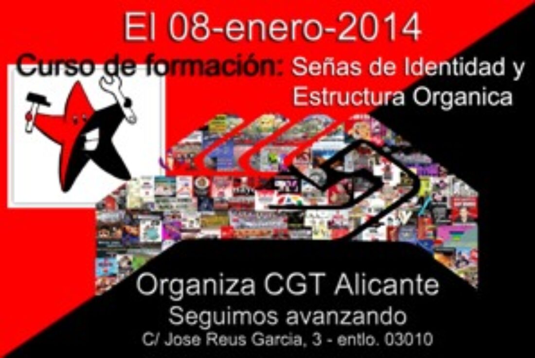 8-e Alicante: Curso de Formación Señas de Identidad y Funcionamiento Orgánico