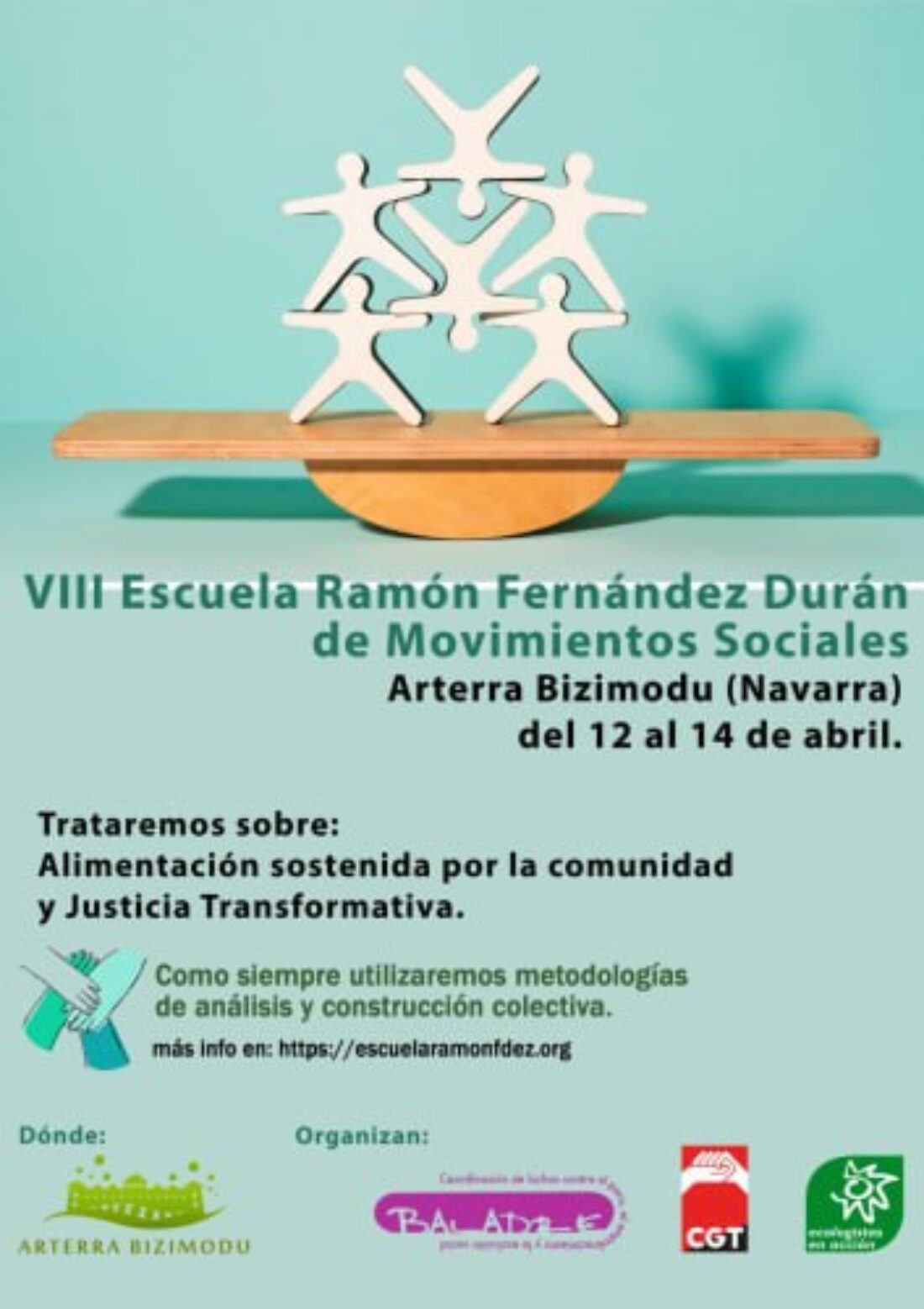 VIII edición de la Escuela Ramón Fernández Durán del 12 al 14 de abril