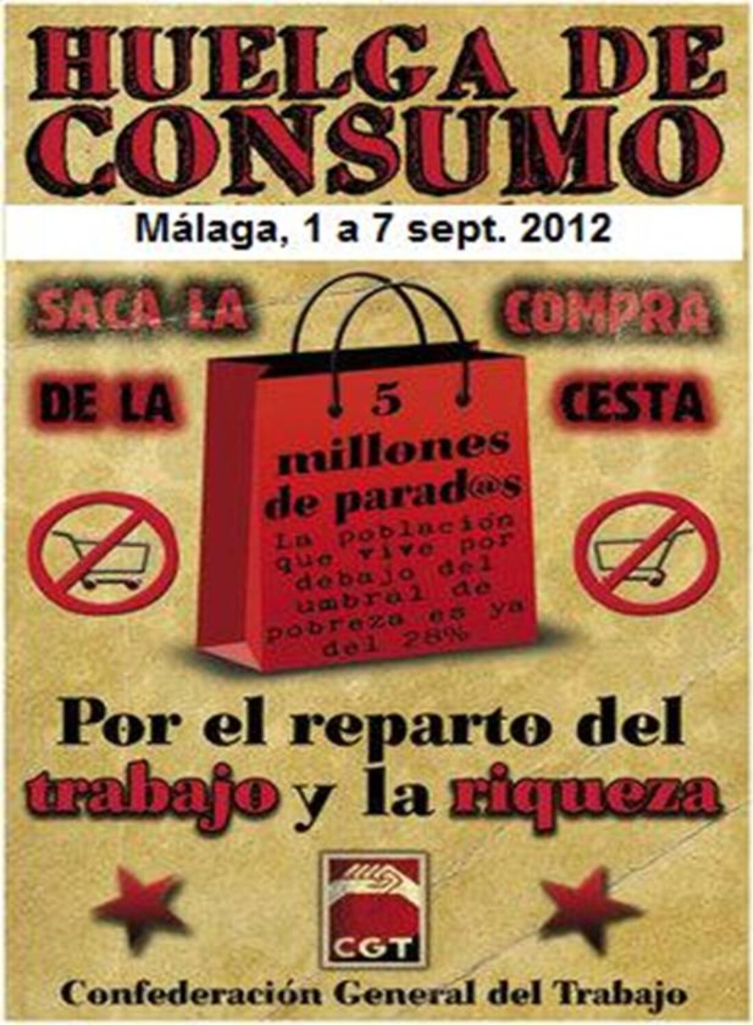 Huelga General de Consumo en la provincia de Málaga