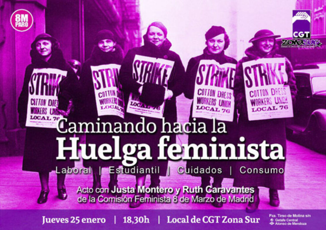 Caminando hacia la huelga feminista