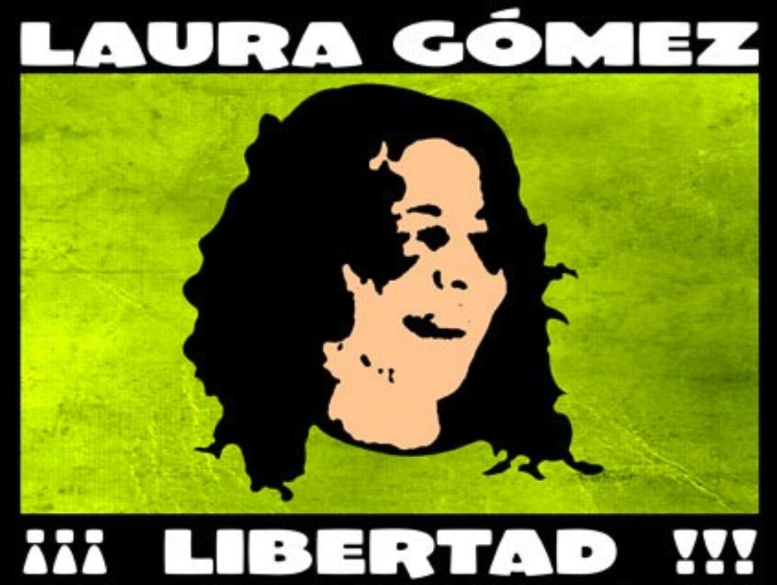 Concentración en la Embajada de España en México por la libertad de Laura