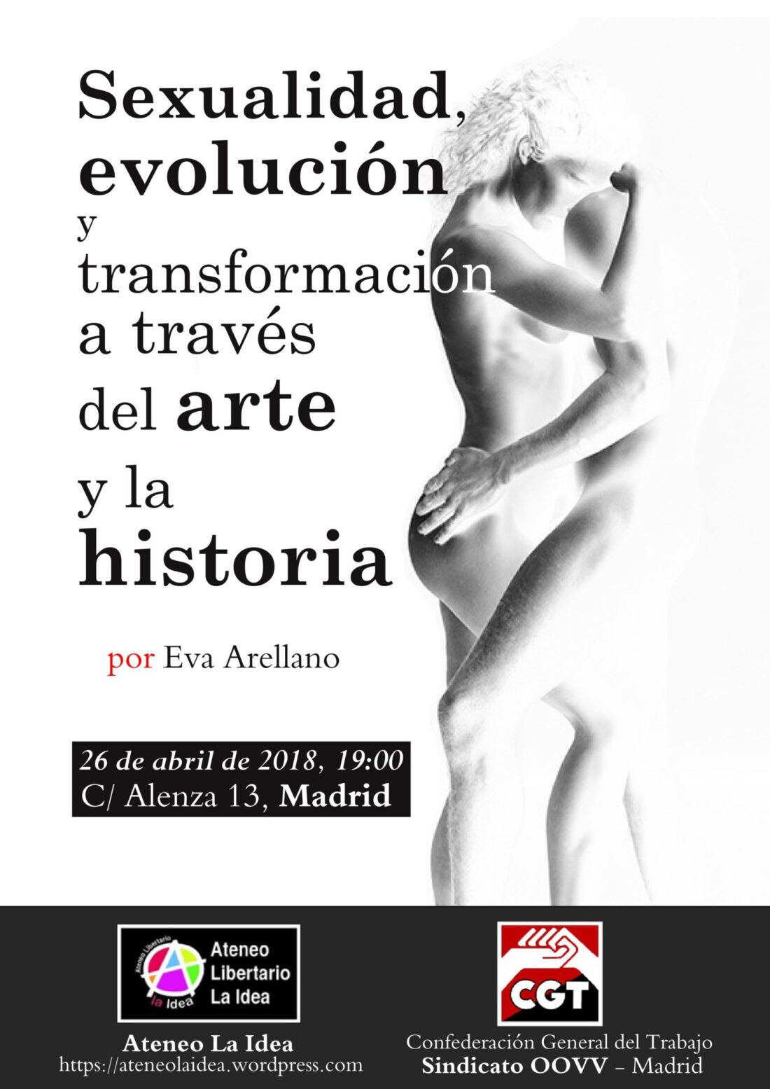 Charla-debate: «Sexualidad, evolución y transformación a través del arte y la historia»