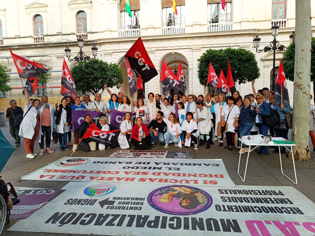 SAD Sevilla: Más de un mes en la calle
