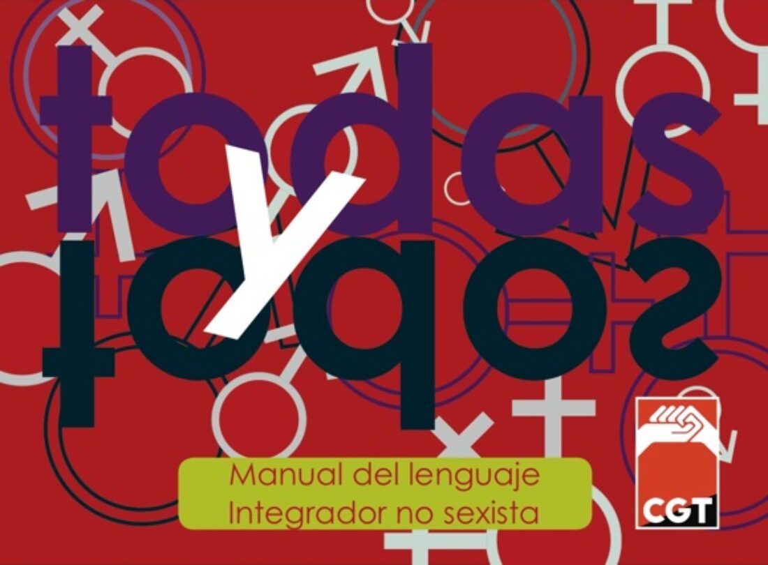 Manual del lenguaje integrador no sexista de CGT